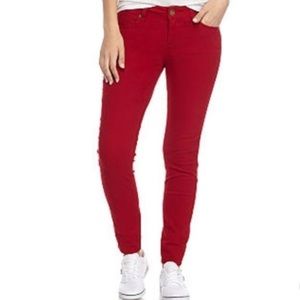 Red skinny jeggings Red Camel
